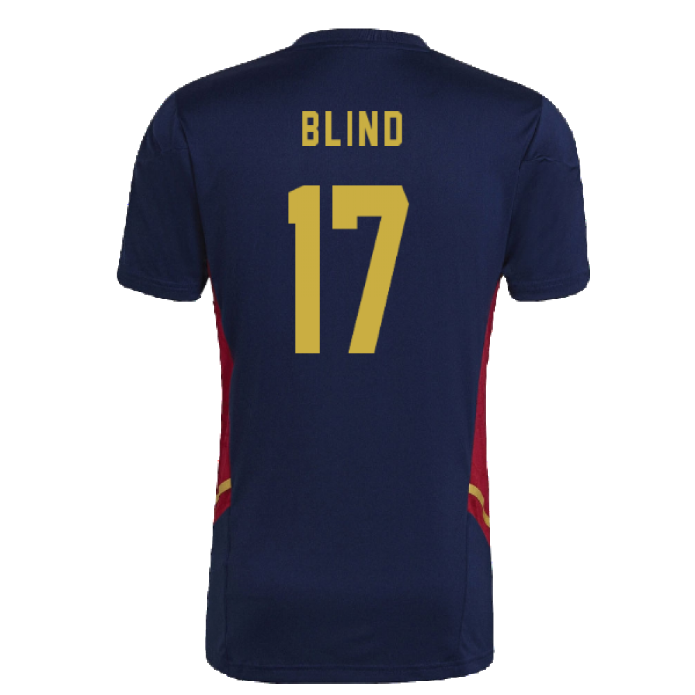 2022-2023 Ajax Training Jersey (Navy) (BLIND 17)