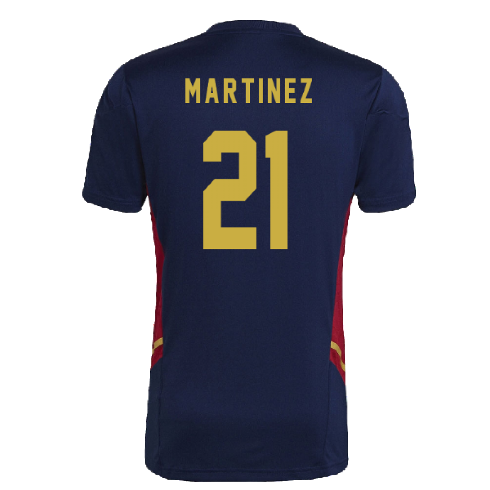 2022-2023 Ajax Training Jersey (Navy) (MARTINEZ 21)