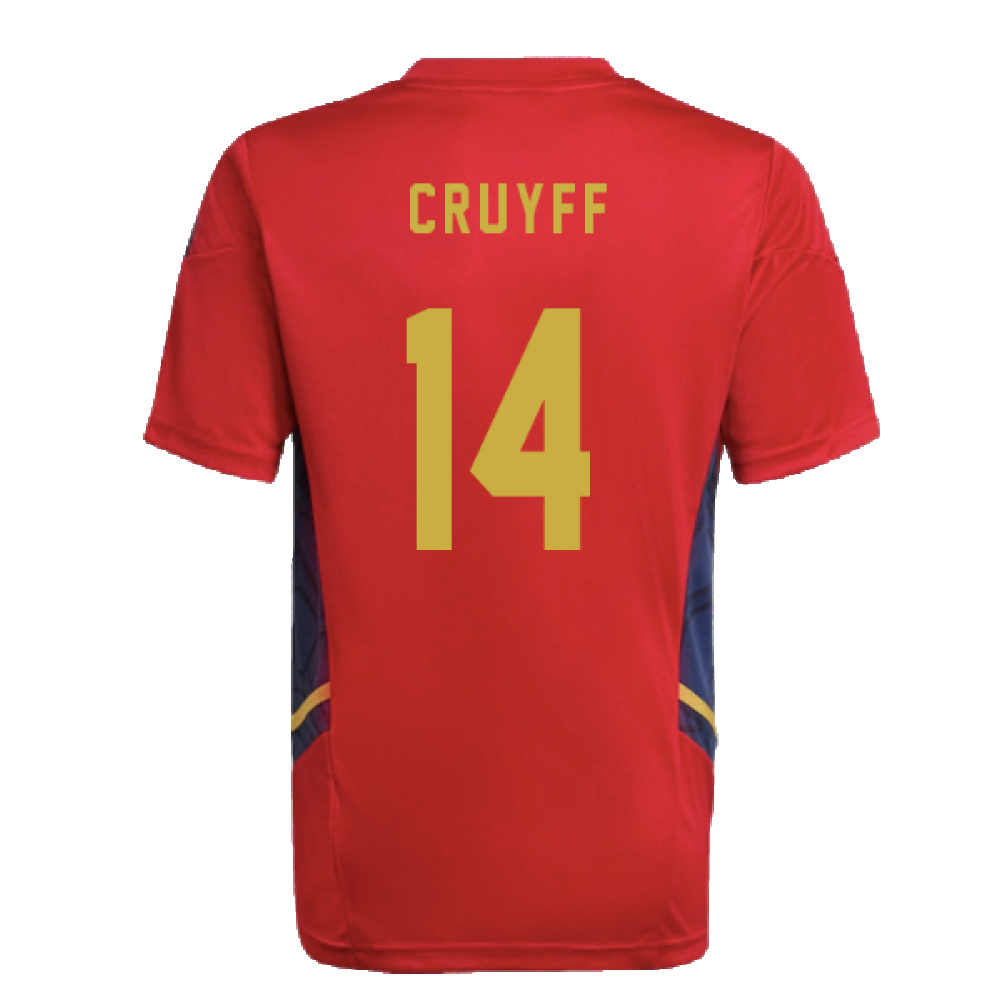 2022-2023 Ajax Training Jersey (Red) - Kids (CRUYFF 14)