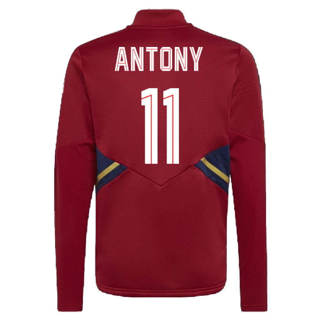 2022-2023 Ajax Training Top (Red) - Kids (ANTONY 11)