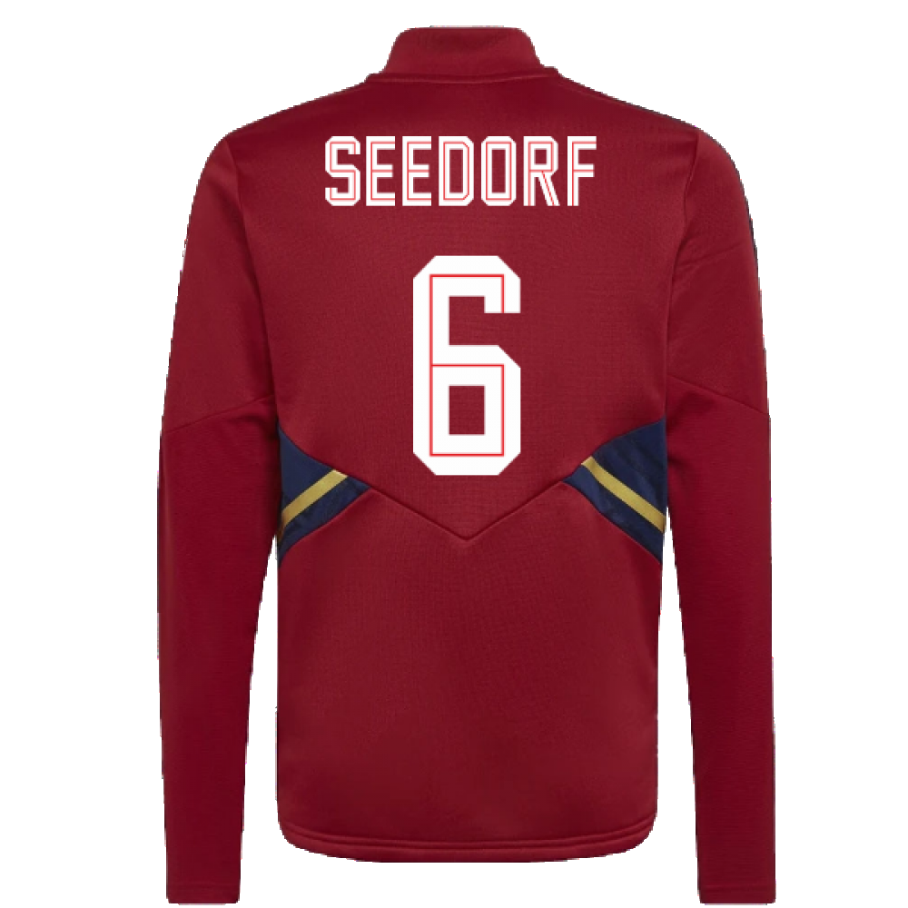 2022-2023 Ajax Training Top (Red) - Kids (SEEDORF 6)