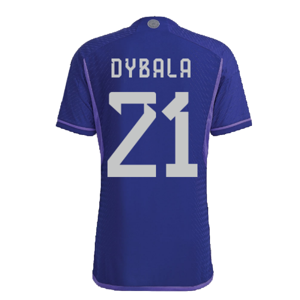 2022-2023 Argentina Authentic Away Shirt (DYBALA 21)