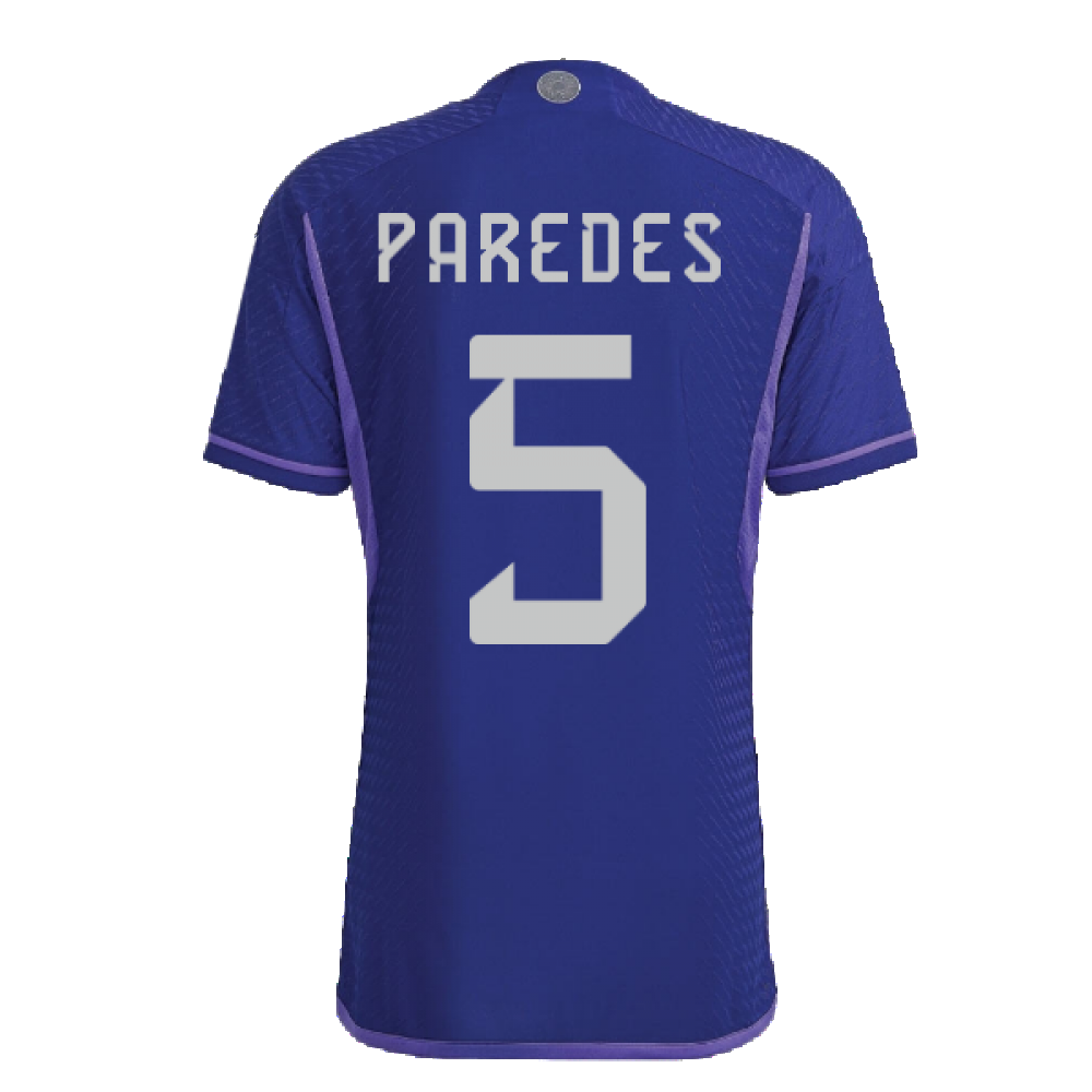 2022-2023 Argentina Authentic Away Shirt (PAREDES 5)