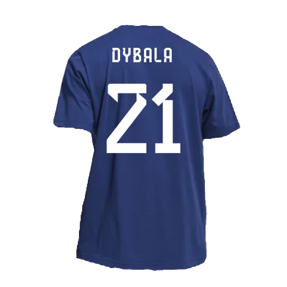 2022-2023 Argentina DNA Graphic Tee (Night Indigo) (DYBALA 21)