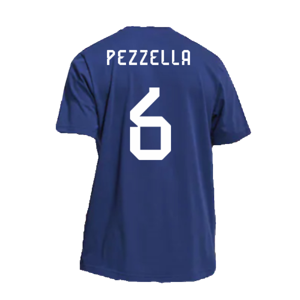 2022-2023 Argentina DNA Graphic Tee (Night Indigo) (PEZZELLA 6)