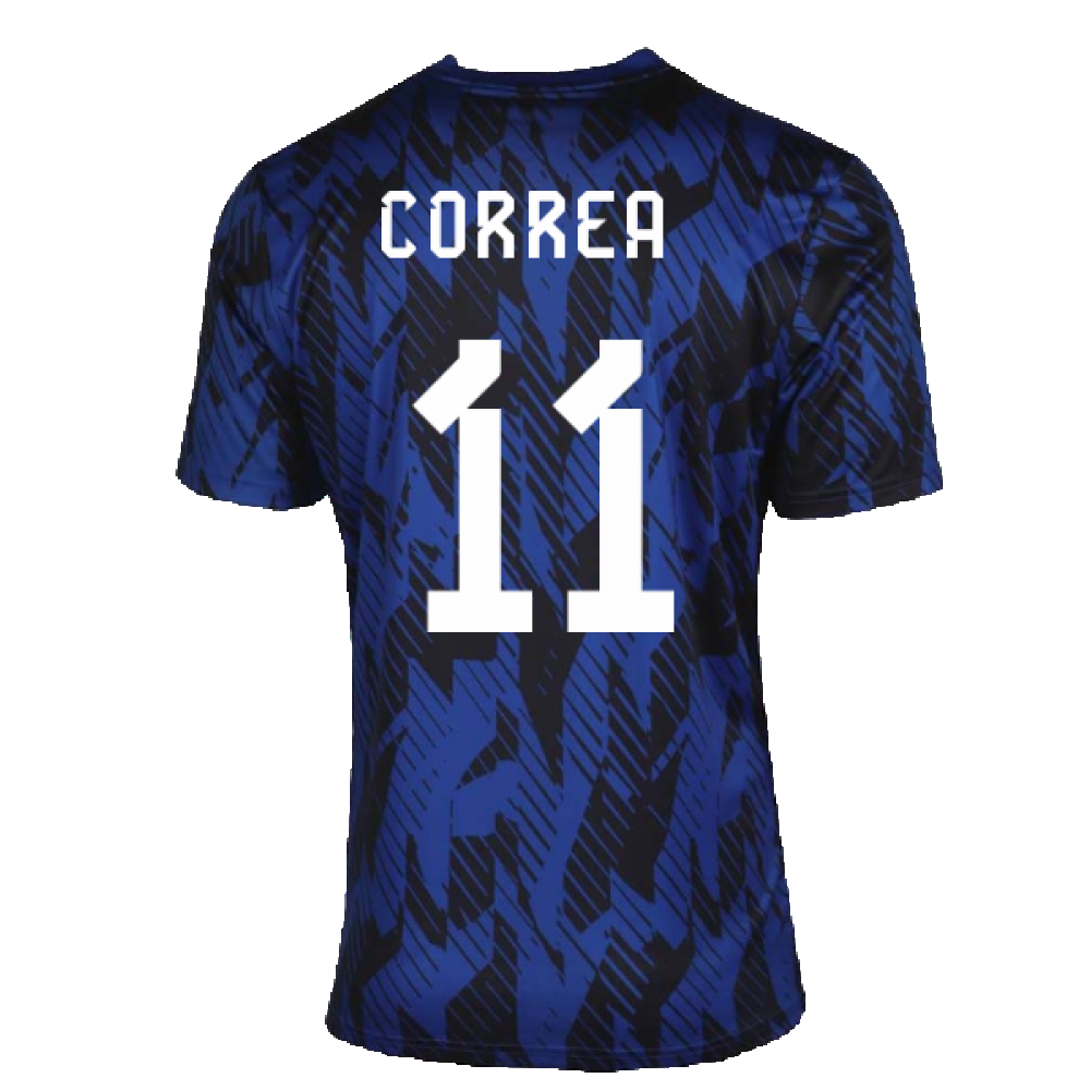 2022-2023 Argentina Pre-Match Shirt (Blue) (CORREA 11)