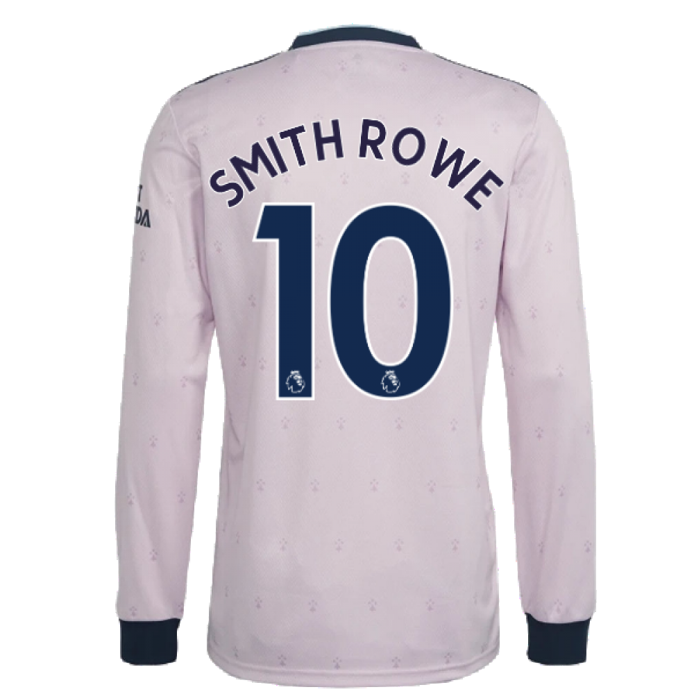 2022-2023 Arsenal Long Sleeve Third Shirt (SMITH ROWE 10)