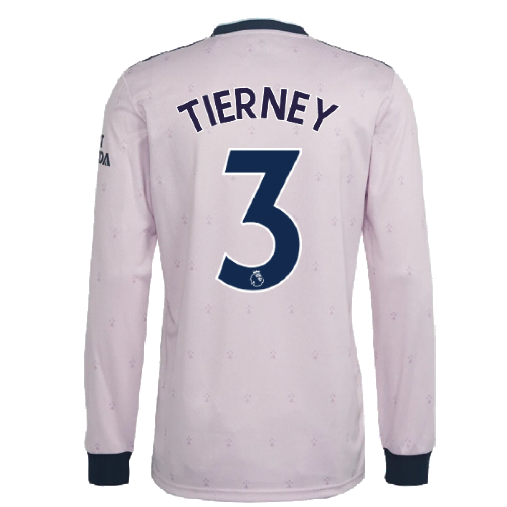 2022-2023 Arsenal Long Sleeve Third Shirt (TIERNEY 3)