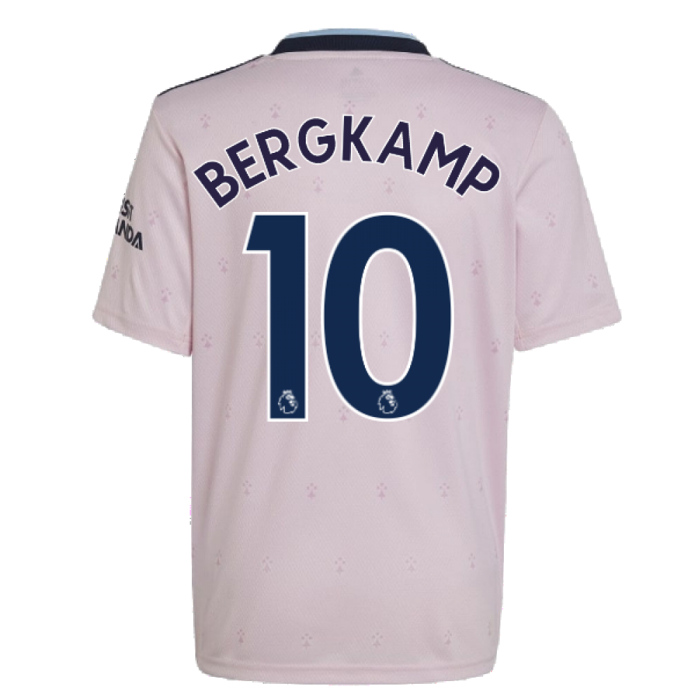 2022-2023 Arsenal Third Shirt (Kids) (BERGKAMP 10)