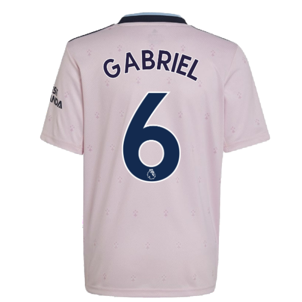 2022-2023 Arsenal Third Shirt (Kids) (GABRIEL 6)