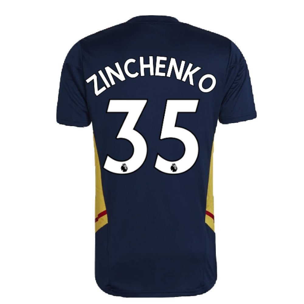 2022-2023 Arsenal Training Shirt (Navy) (ZINCHENKO 35)