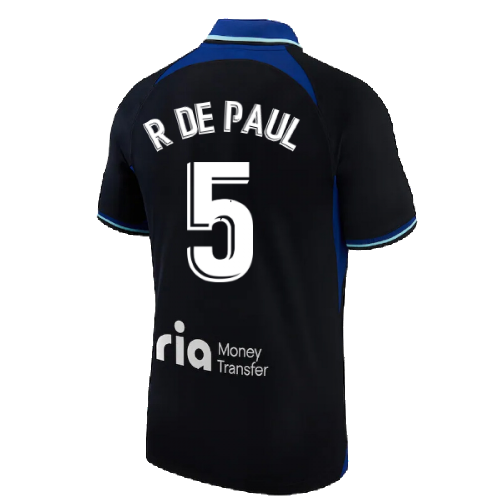 2022-2023 Atletico Madrid Away Shirt (R DE PAUL 5)