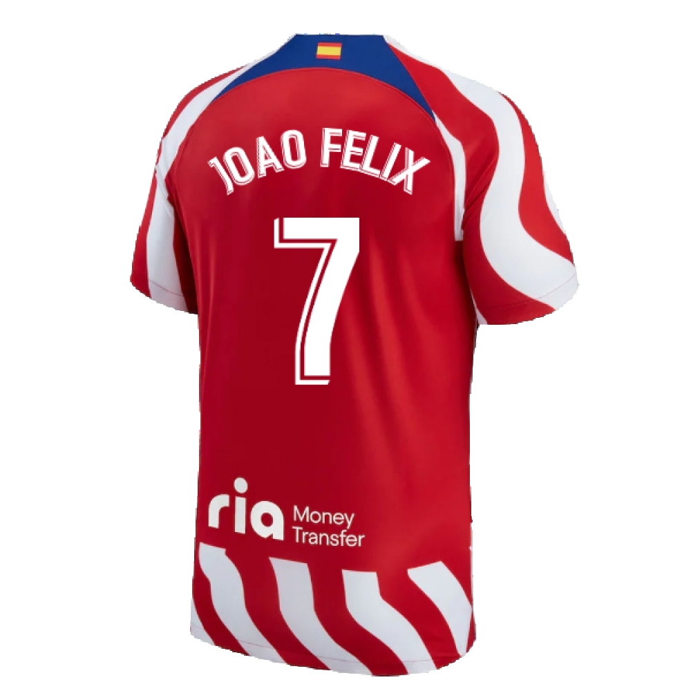 2022-2023 Atletico Madrid Home Shirt (JOAO FELIX 7)