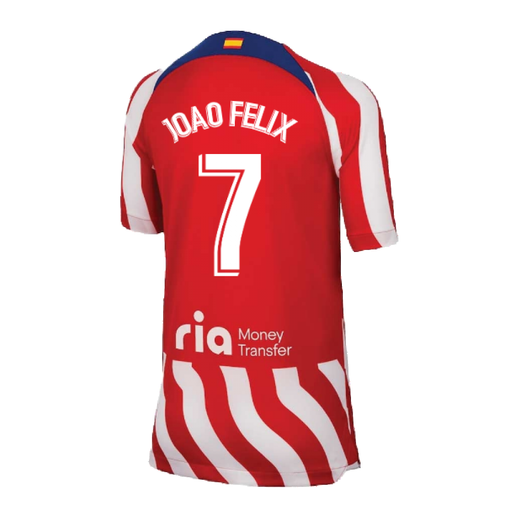 2022-2023 Atletico Madrid Home Shirt (Kids) (LEMAR 11)