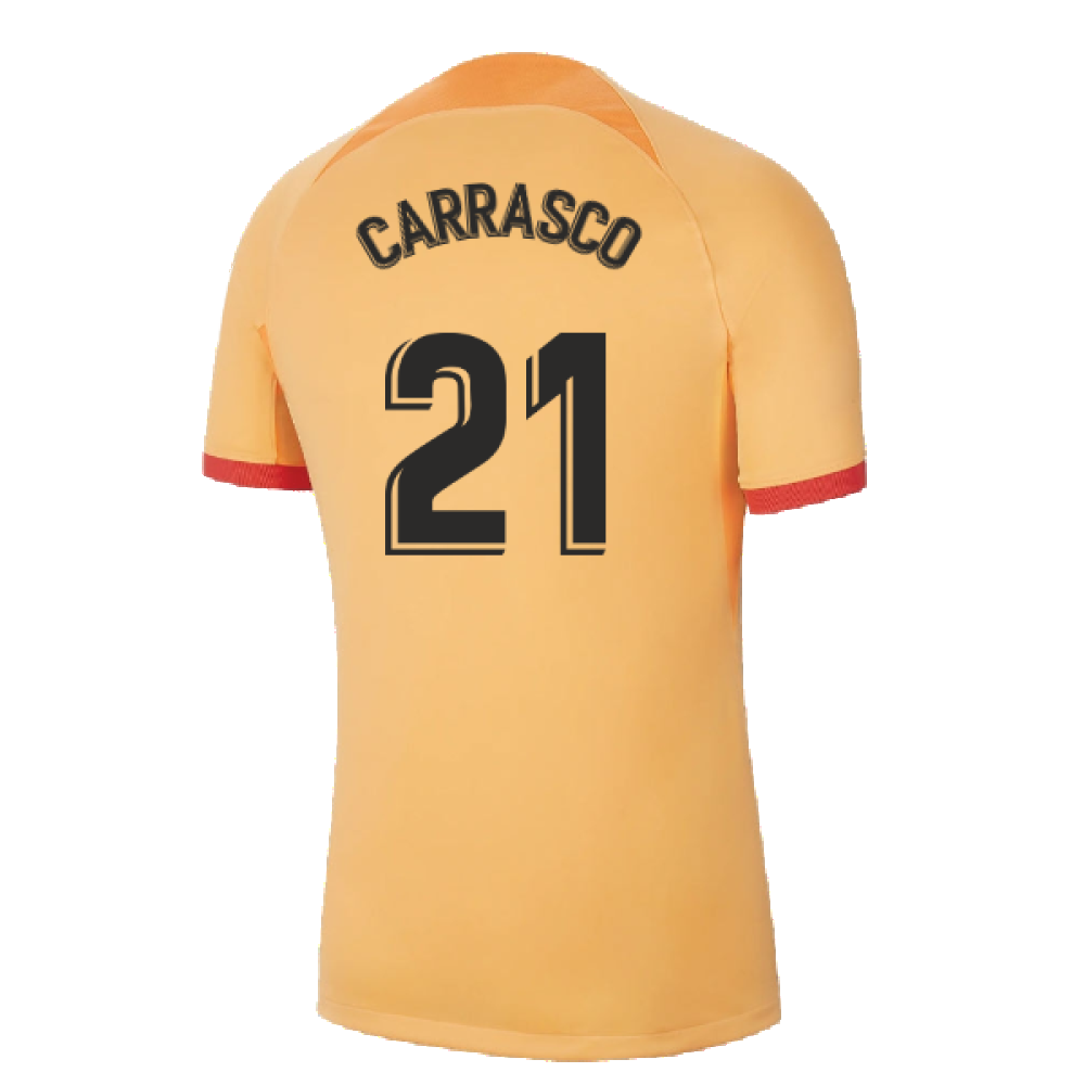 2022-2023 Atletico Madrid Third Shirt (CARRASCO 21)