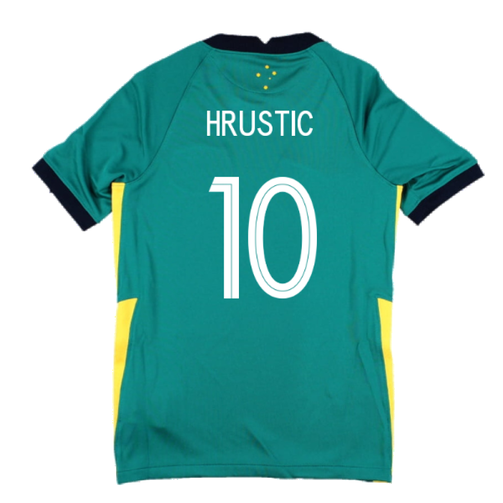 2022-2023 Australia Away Shirt - Kids (HRUSTIC 10)