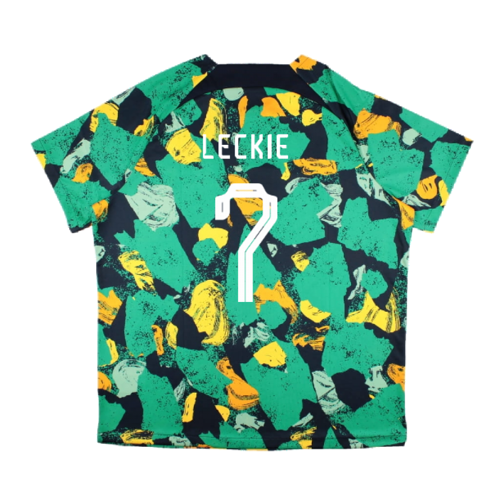 2022-2023 Australia Dri-FIT Pre-Match Football Top - (LECKIE 7)