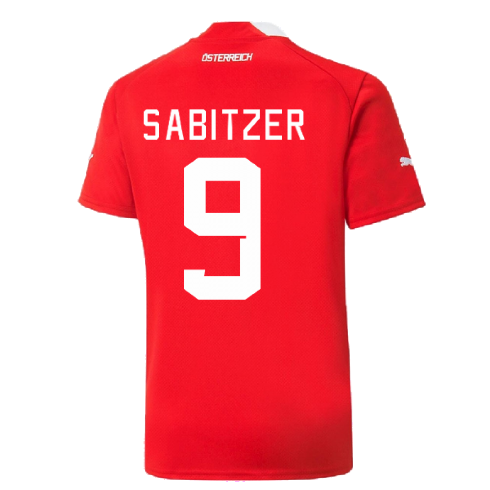 2022-2023 Austria Home Shirt (Kids) (SABITZER 9)