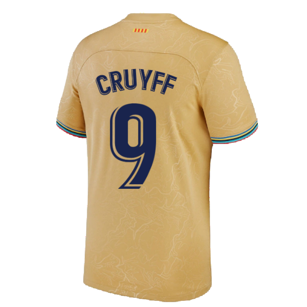 2022-2023 Barcelona Away Shirt (Kids) (CRUYFF 9)