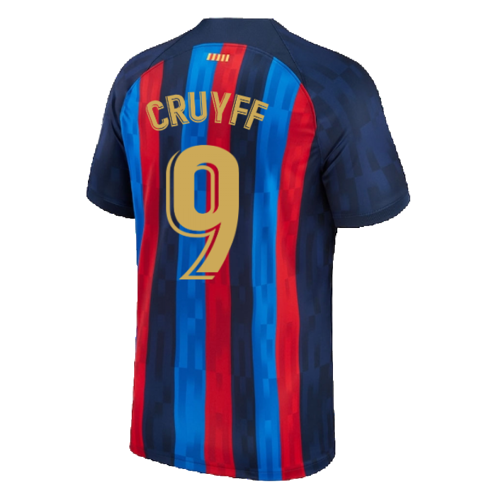 2022-2023 Barcelona Home Shirt (Kids) (CRUYFF 9)