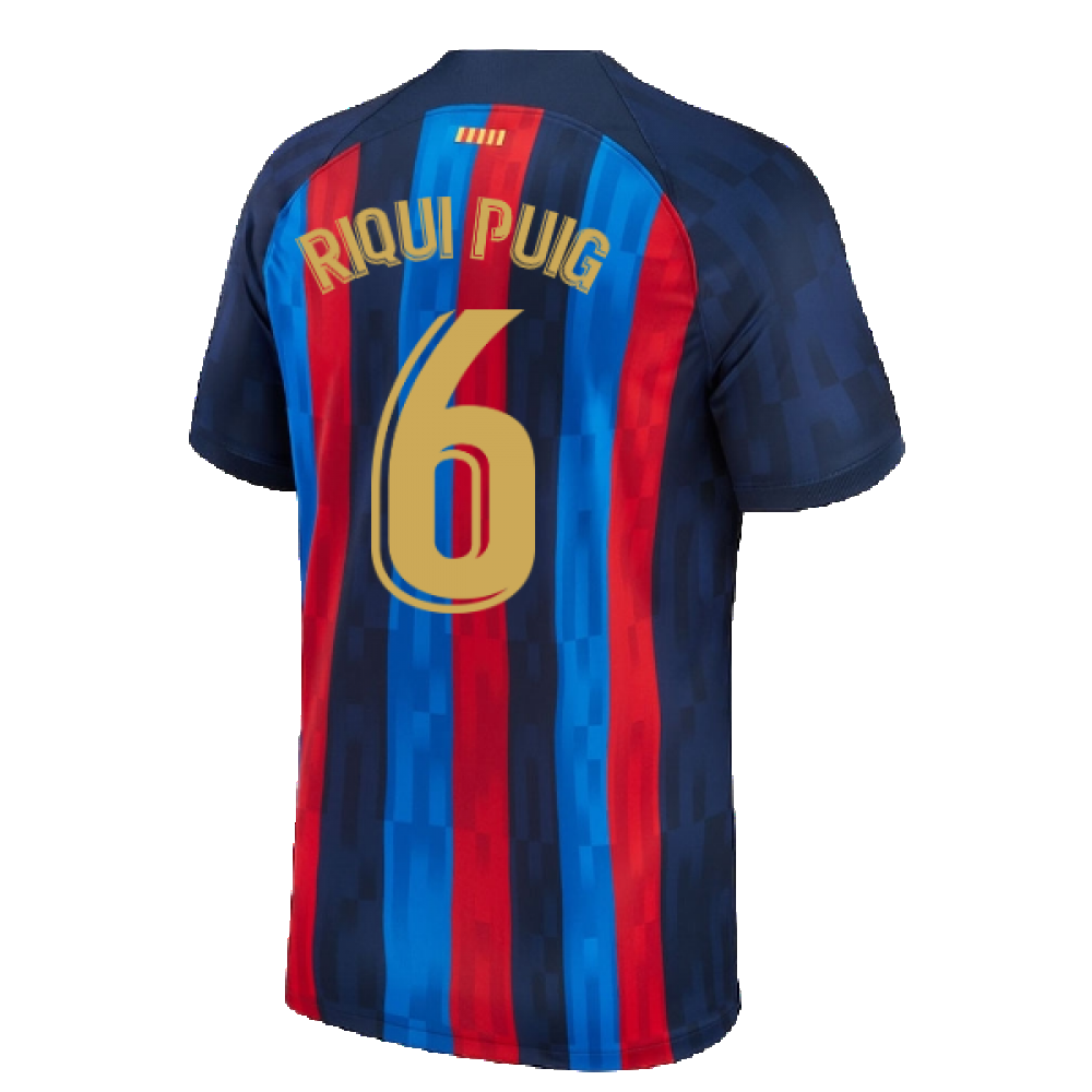 2022-2023 Barcelona Home Shirt (Ladies) (RIQUI PUIG 6)