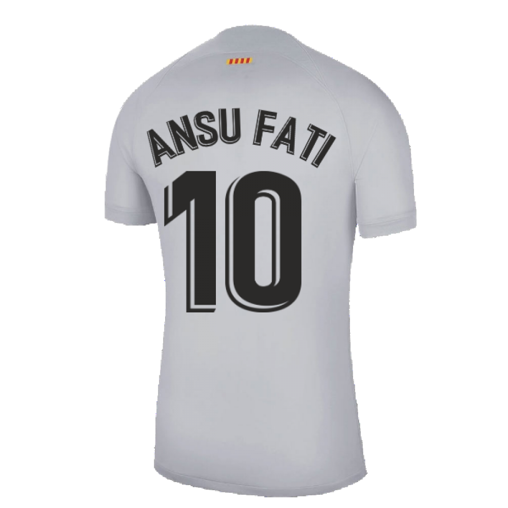 2022-2023 Barcelona Third Shirt (ANSU FATI 10)