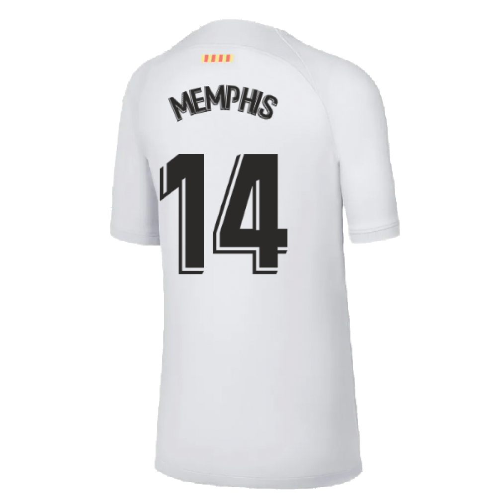 2022-2023 Barcelona Third Shirt (Kids) (MEMPHIS 14)