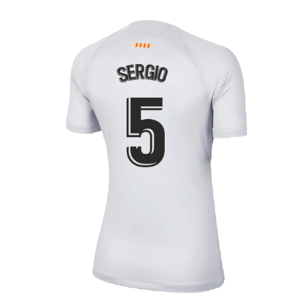 2022-2023 Barcelona Third Shirt (Ladies) (SERGIO 5)