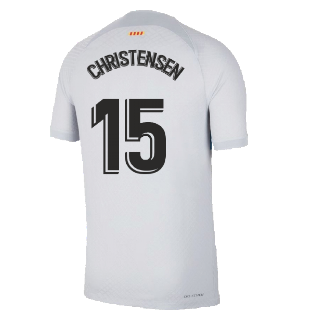 2022-2023 Barcelona Vapor Match Third Shirt (CHRISTENSEN 15)
