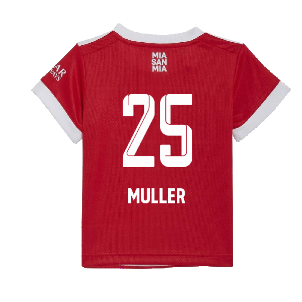 2022-2023 Bayern Munich Home Baby Kit (MULLER 25)