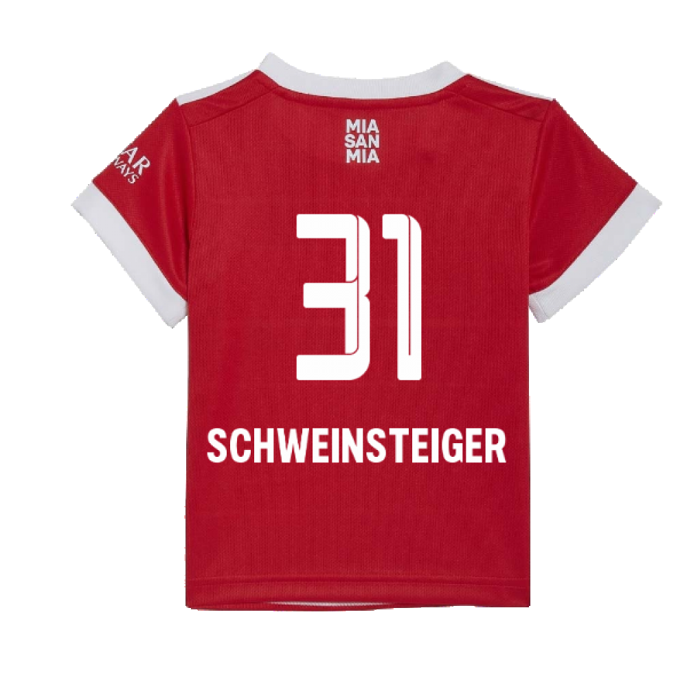 2022-2023 Bayern Munich Home Baby Kit (SCHWEINSTEIGER 31)