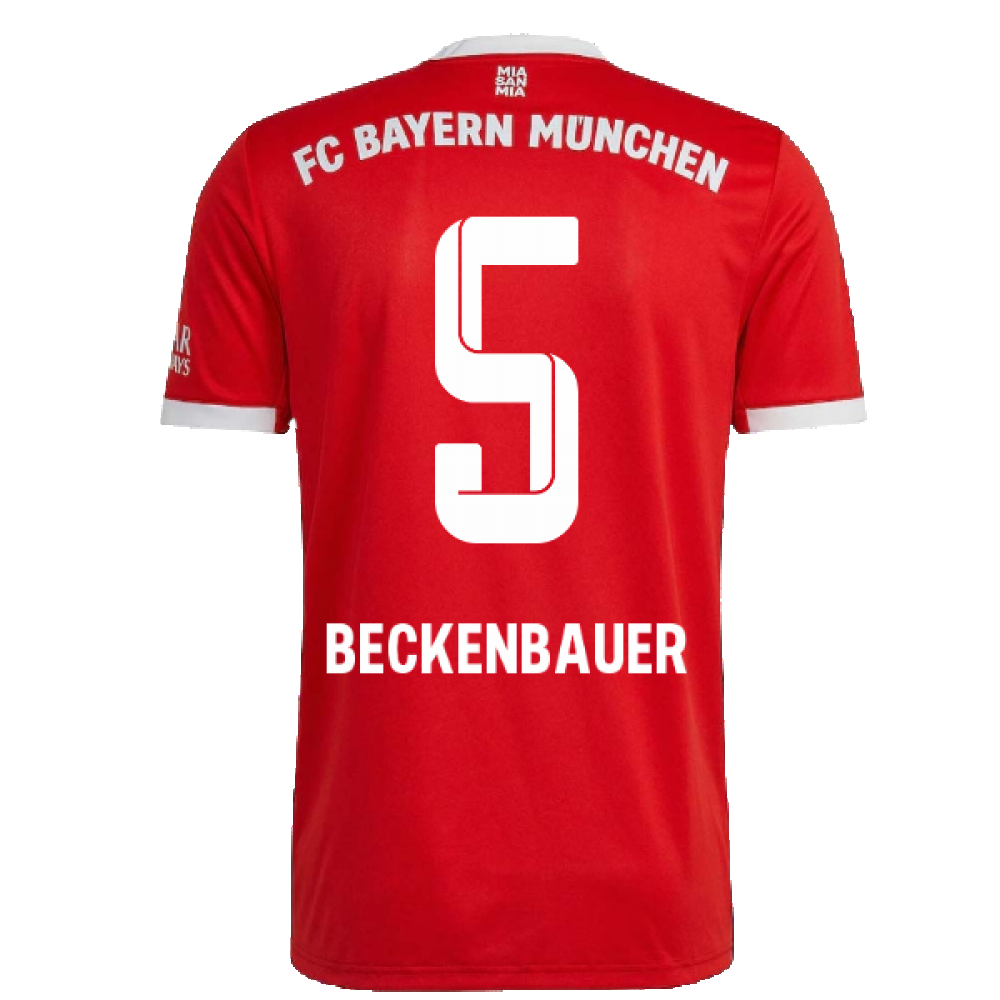 2022-2023 Bayern Munich Home Shirt (Kids) (BECKENBAUER 5)