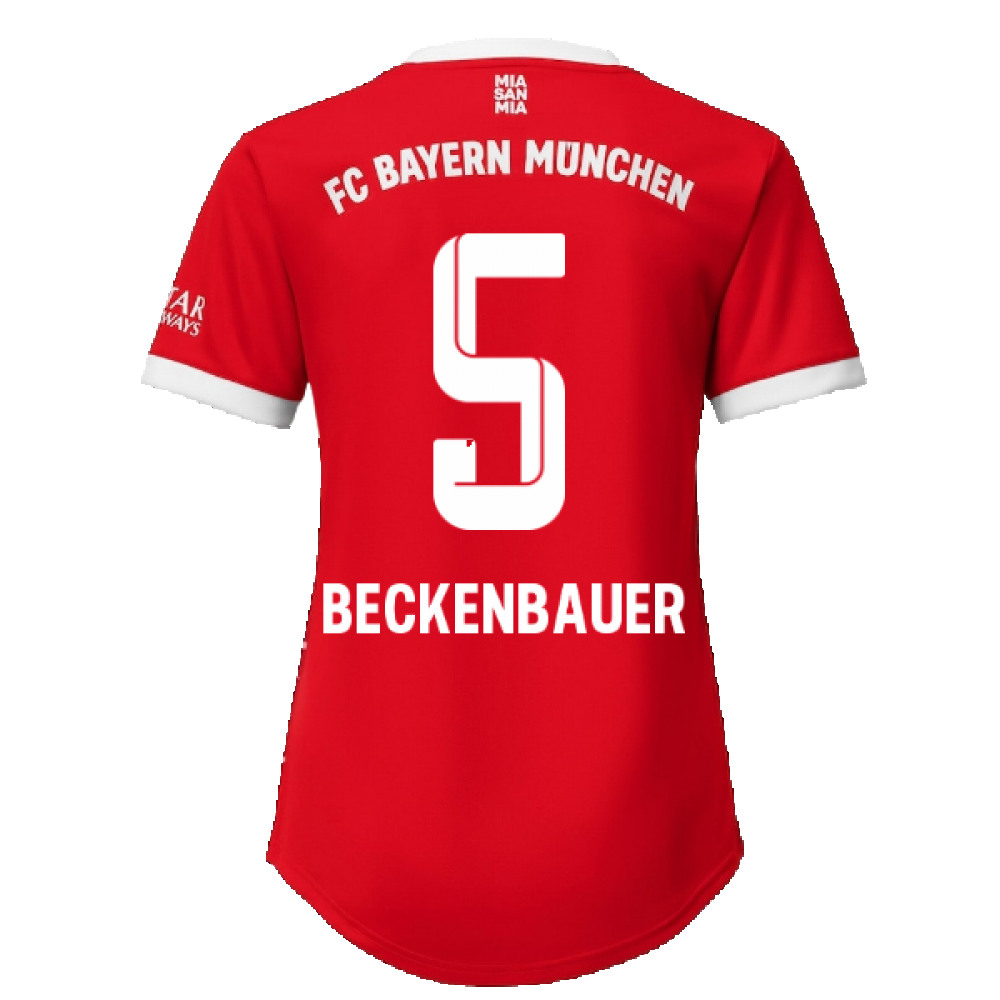 2022-2023 Bayern Munich Home Shirt (Ladies) (BECKENBAUER 5)