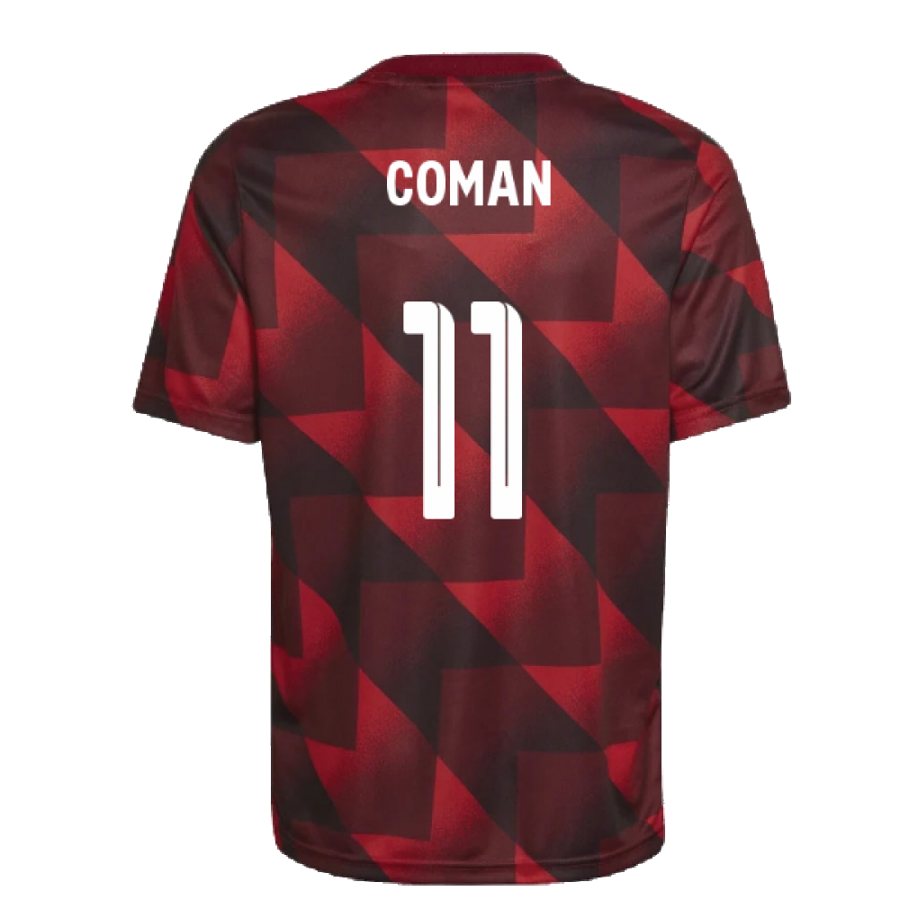 2022-2023 Bayern Munich Pre-Match Shirt (Red) - Kids (COMAN 11)