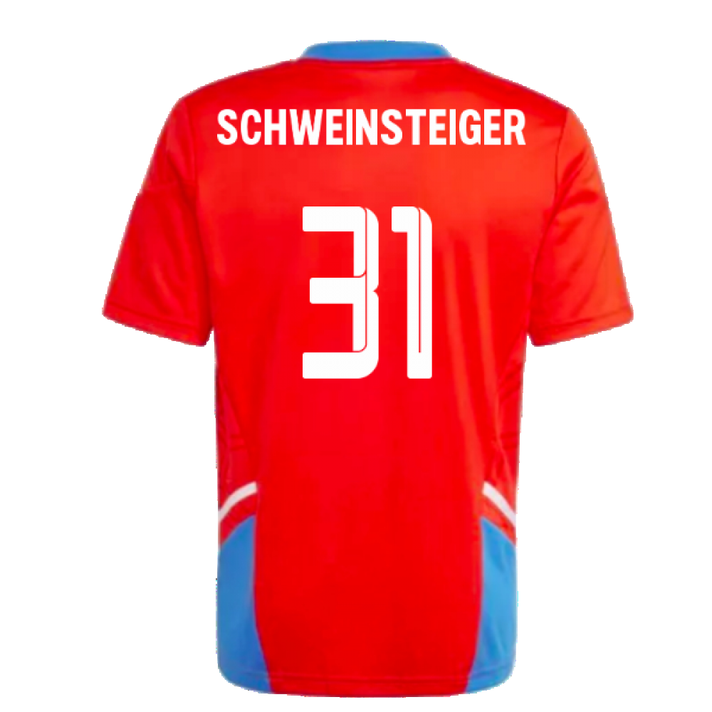 2022-2023 Bayern Munich Pro Training Jersey (Red) (SCHWEINSTEIGER 31)