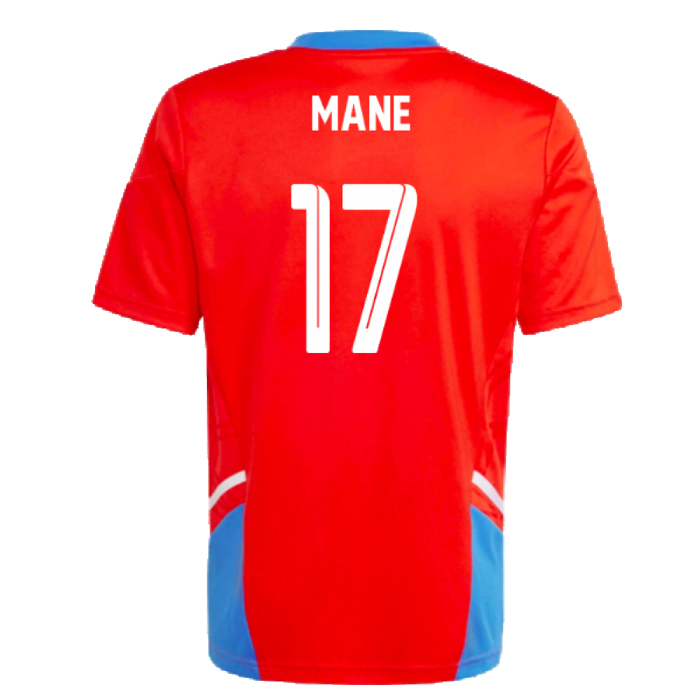 2022-2023 Bayern Munich Training Jersey (Red) - Kids (MANE 17)