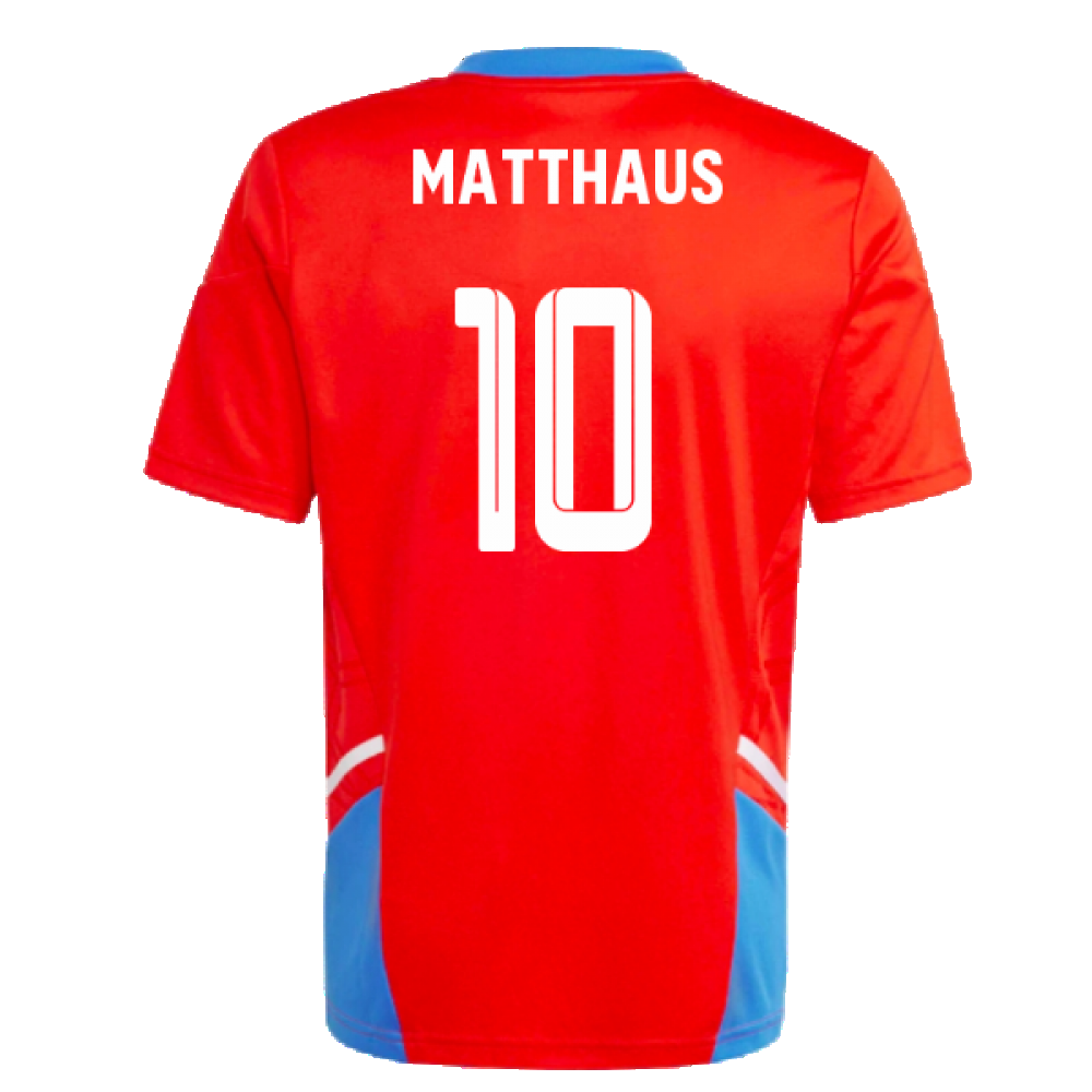 2022-2023 Bayern Munich Training Jersey (Red) - Kids (MATTHAUS 10)