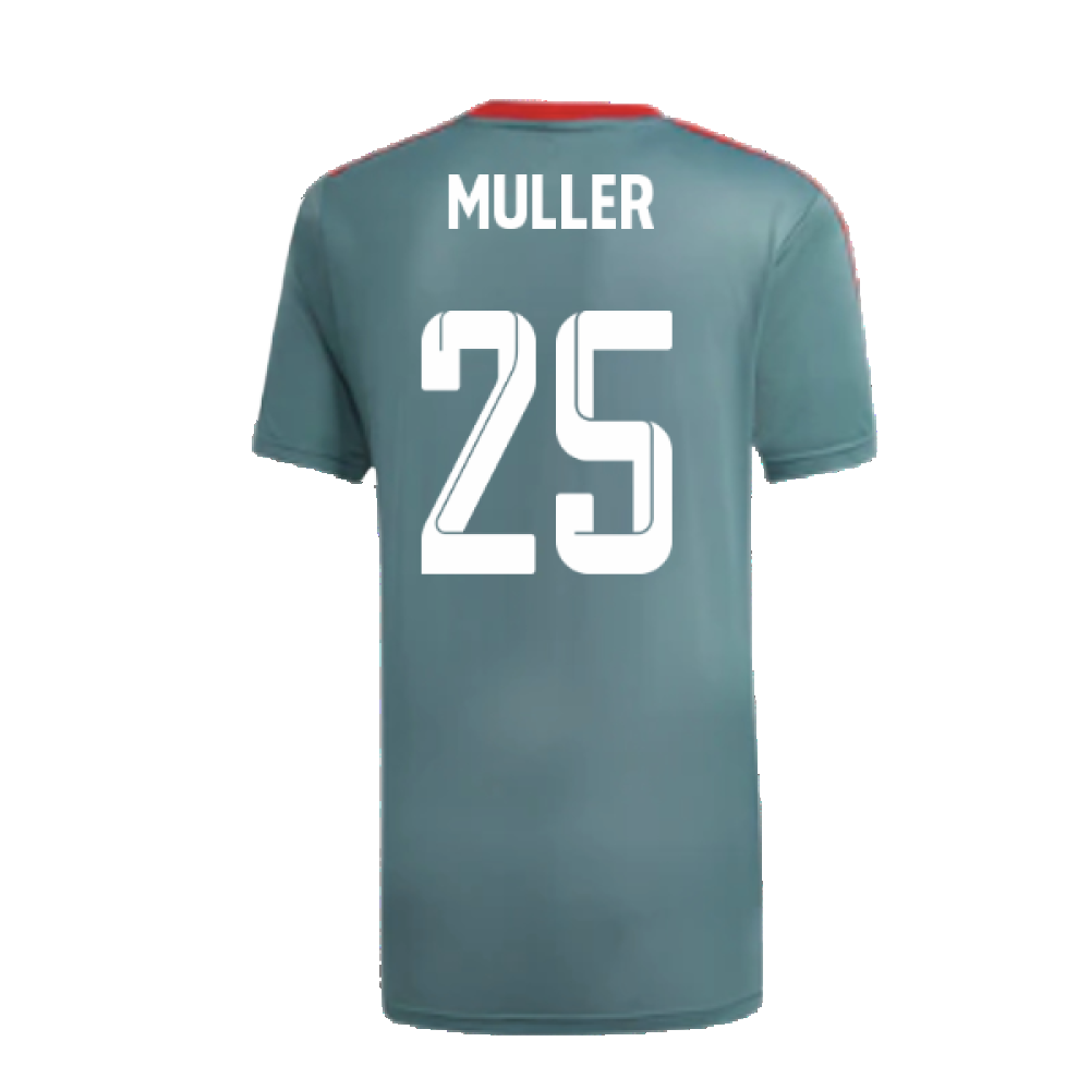 2022-2023 Bayern Munich Training Shirt (Raw Green) (MULLER 25)