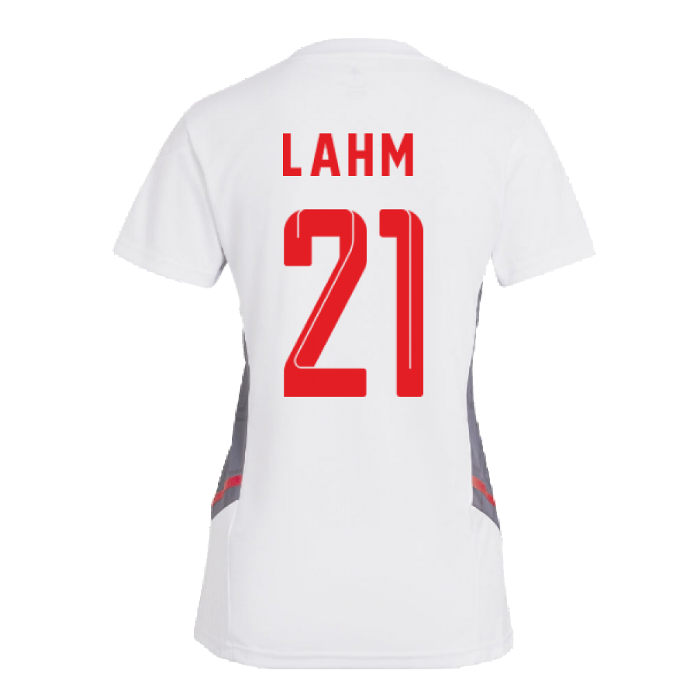 2022-2023 Bayern Munich Training Shirt (White) - Ladies (LAHM 21)