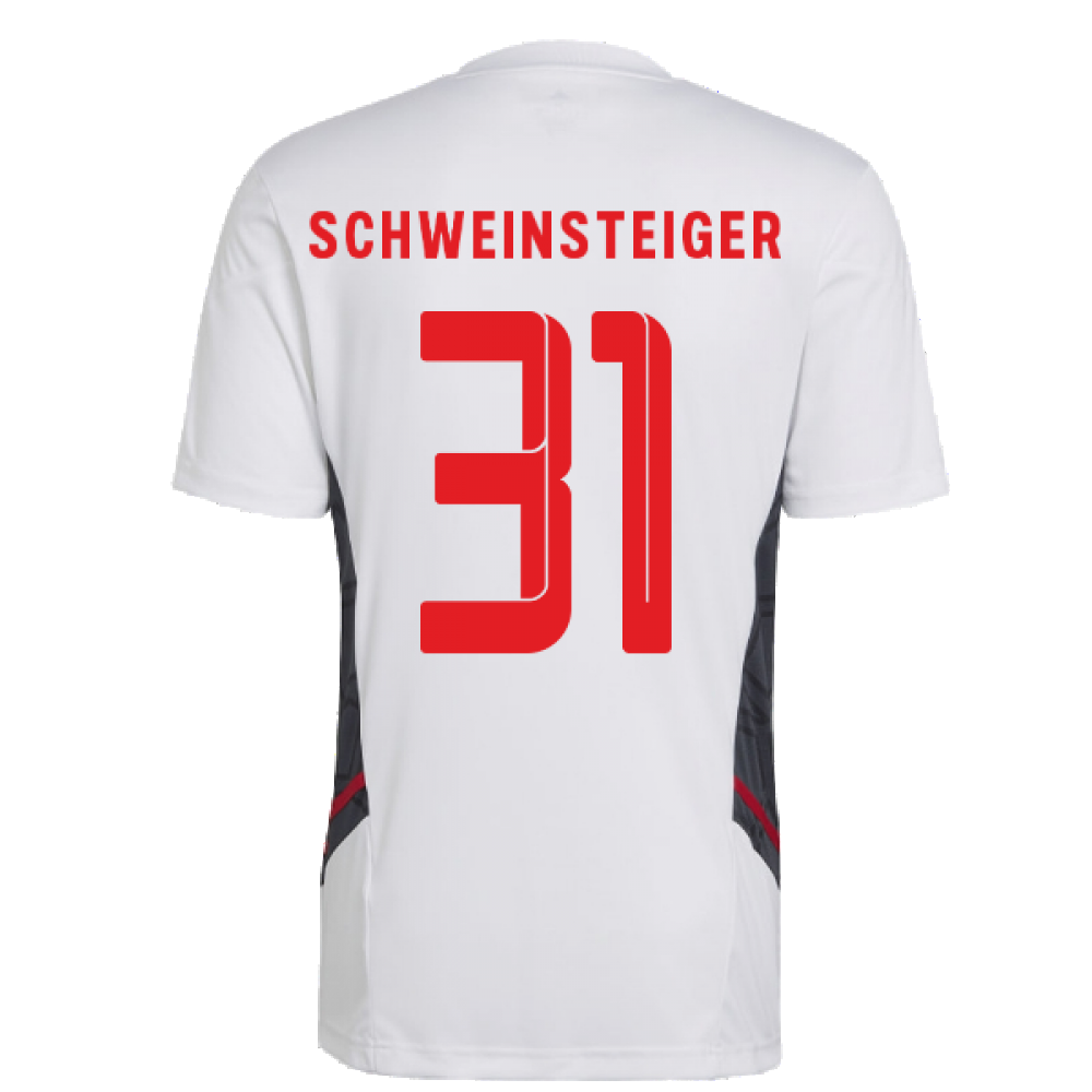 2022-2023 Bayern Munich Training Shirt (White) (SCHWEINSTEIGER 31)