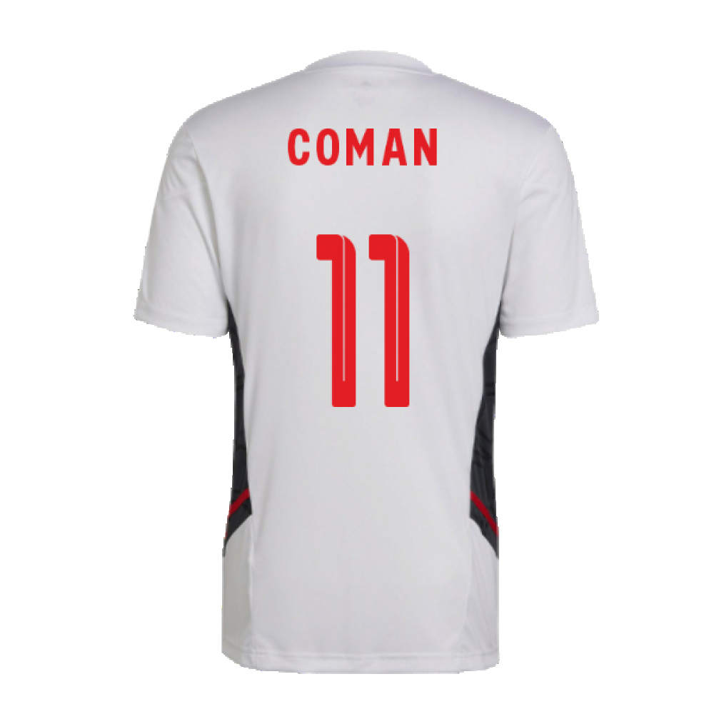 2022-2023 Bayern Munich Training Tee (White) (COMAN 11)