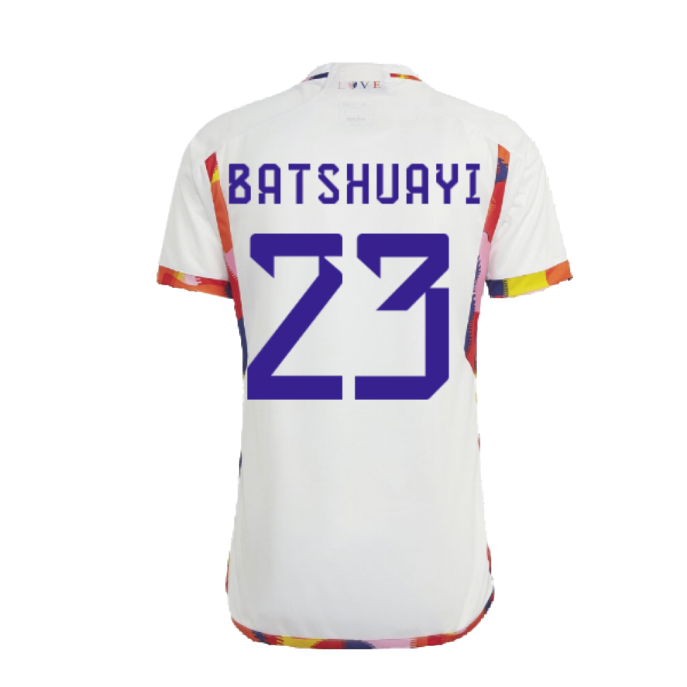 2022-2023 Belgium Away Shirt (BATSHUAYI 23)