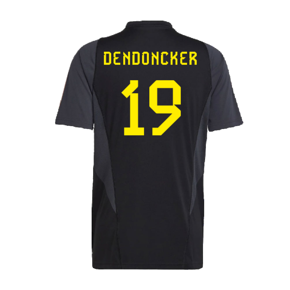 2022-2023 Belgium CO Tee (Black) (DENDONCKER 19)