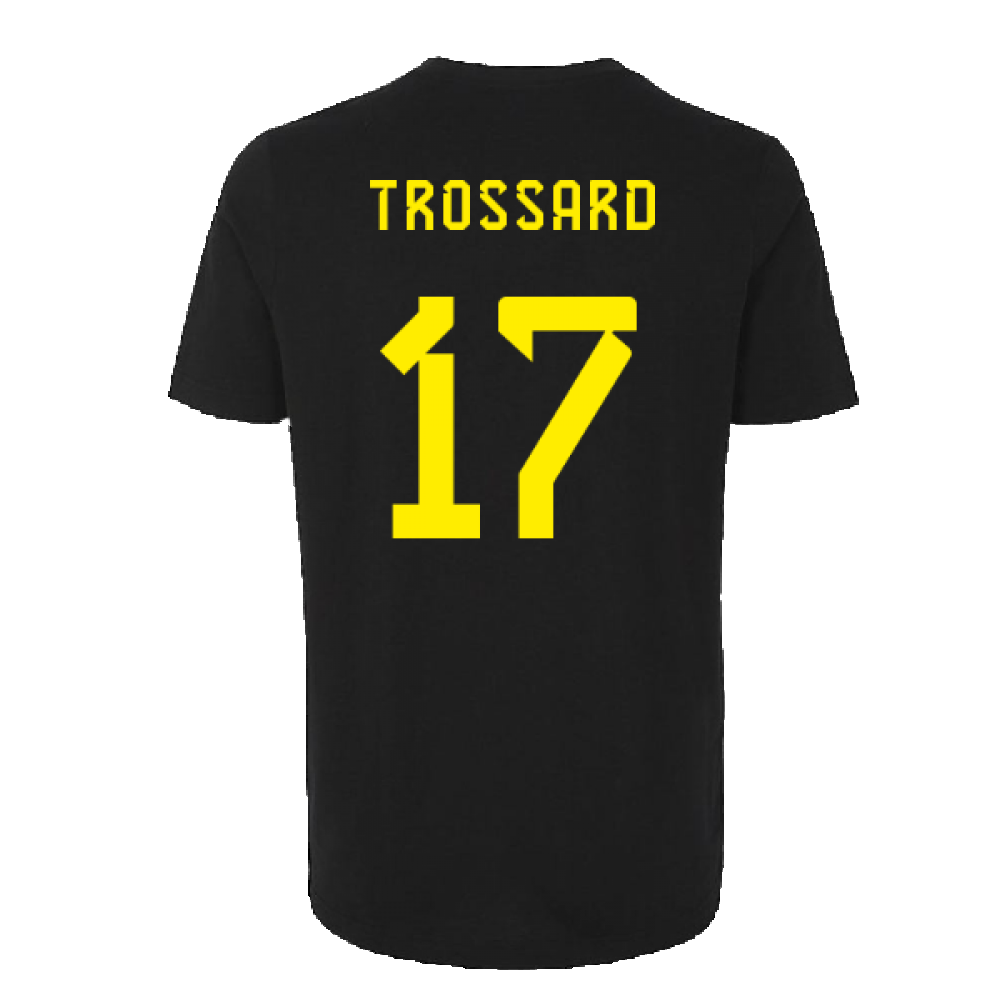 2022-2023 Belgium DNA Graphic Tee (Black) (TROSSARD 17)