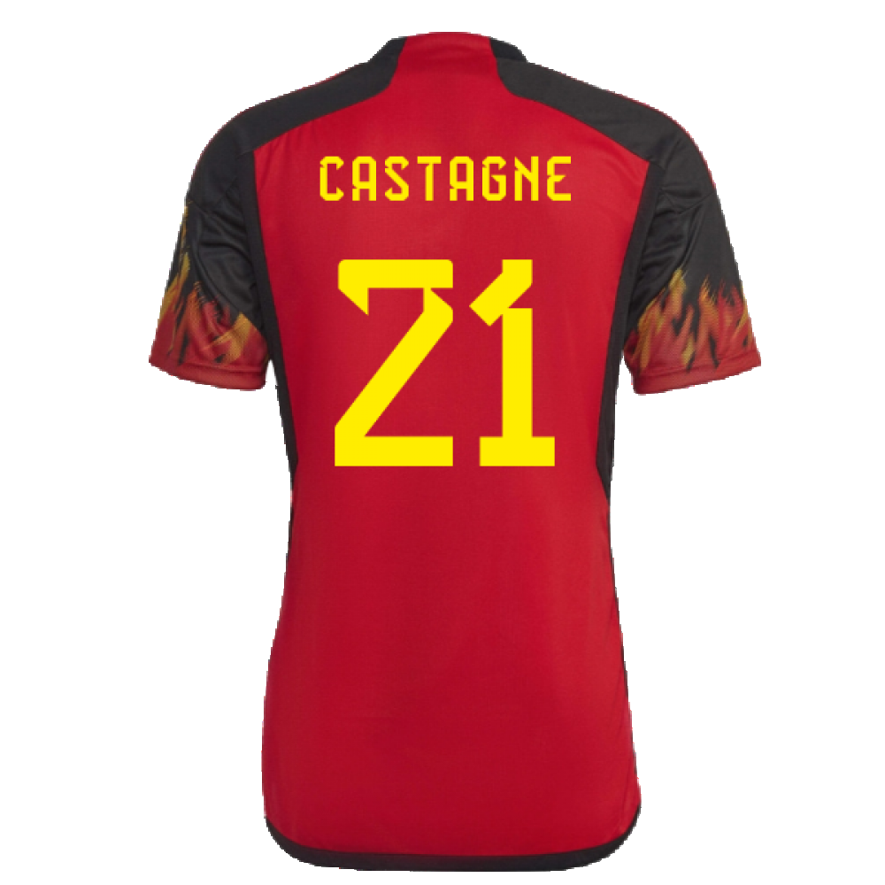 2022-2023 Belgium Home Shirt (Castagne 21)