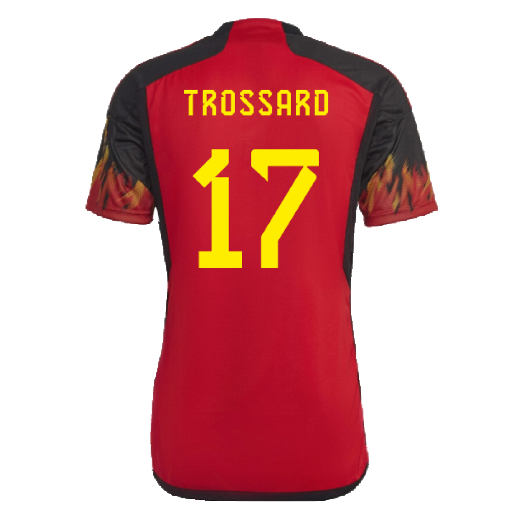 2022-2023 Belgium Home Shirt (Trossard 17)