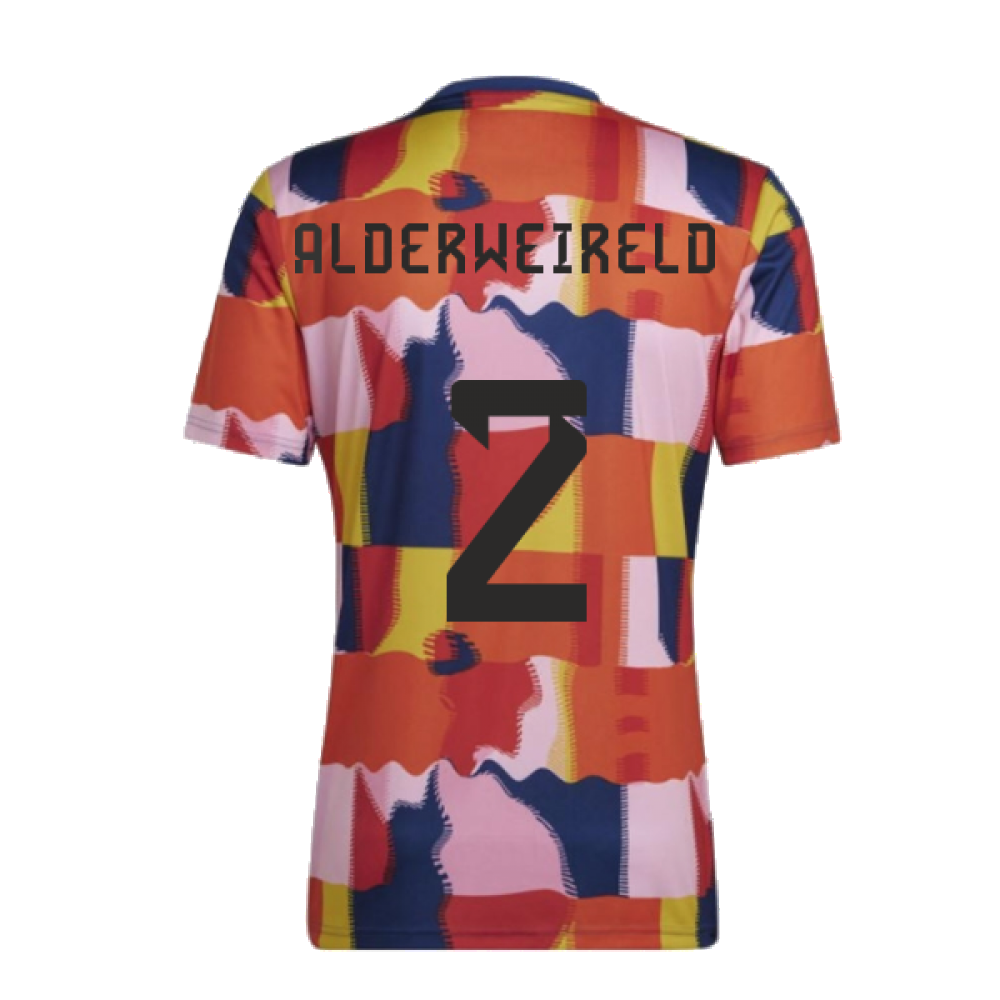 2022-2023 Belgium Pre-Match Shirt (Alderweireld 2)