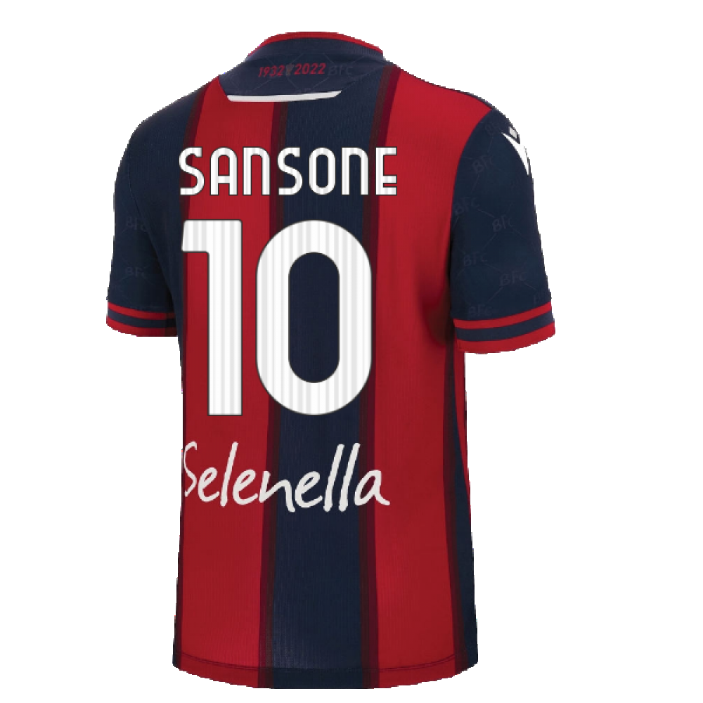 2022-2023 Bologna Home Shirt (SANSONE 10)