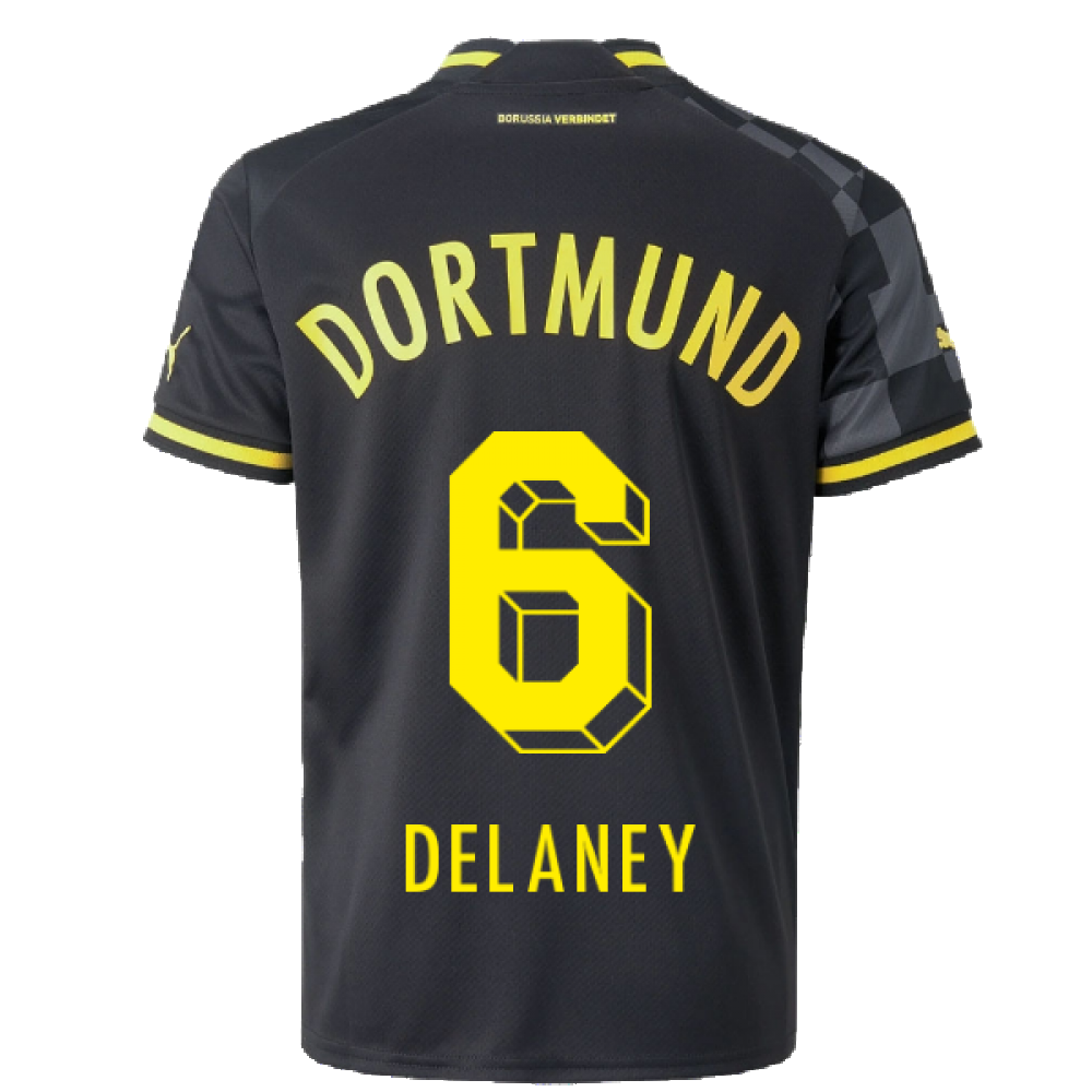 2022-2023 Borussia Dortmund Away Shirt (Kids) (DELANEY 6)