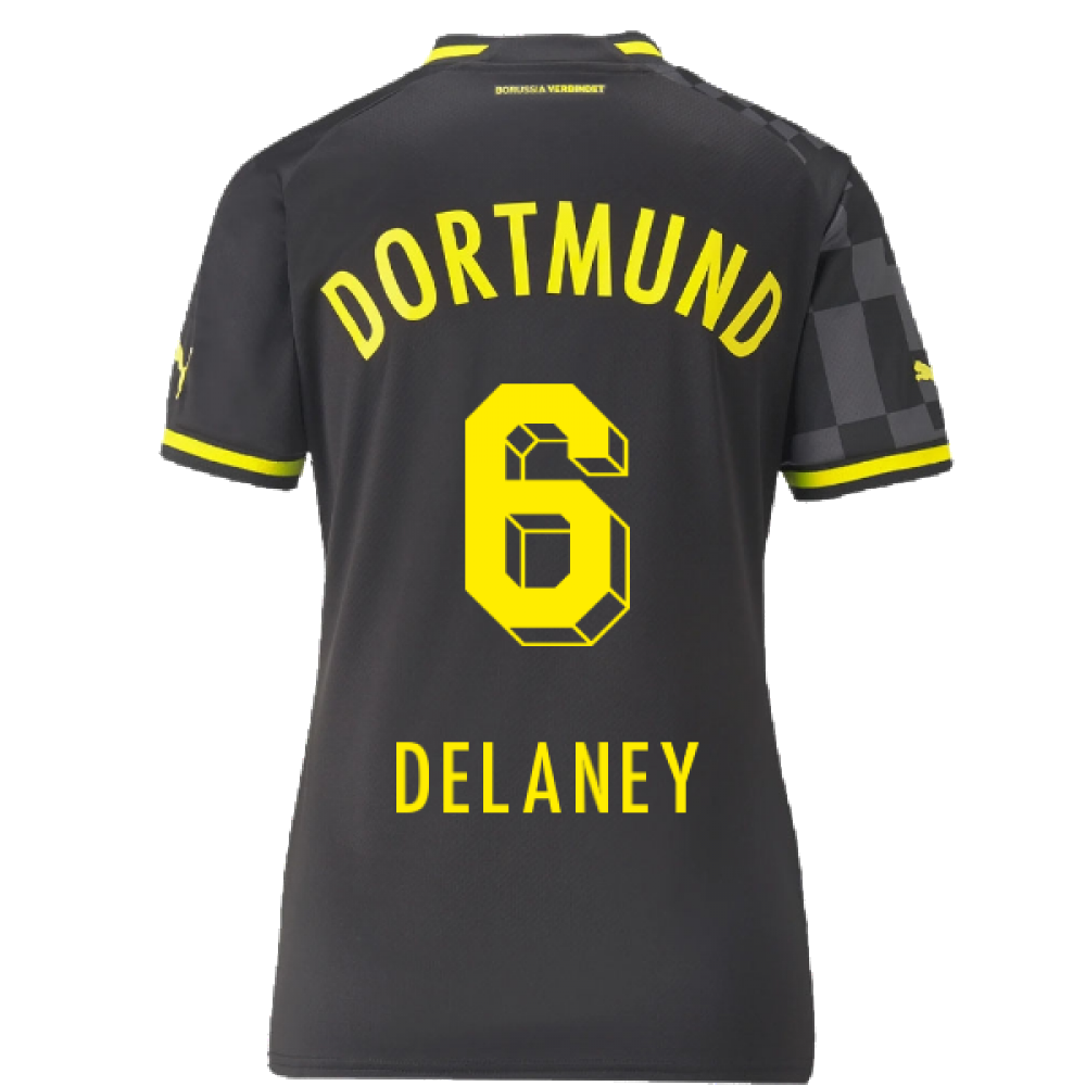 2022-2023 Borussia Dortmund Away Shirt (Ladies) (DELANEY 6)